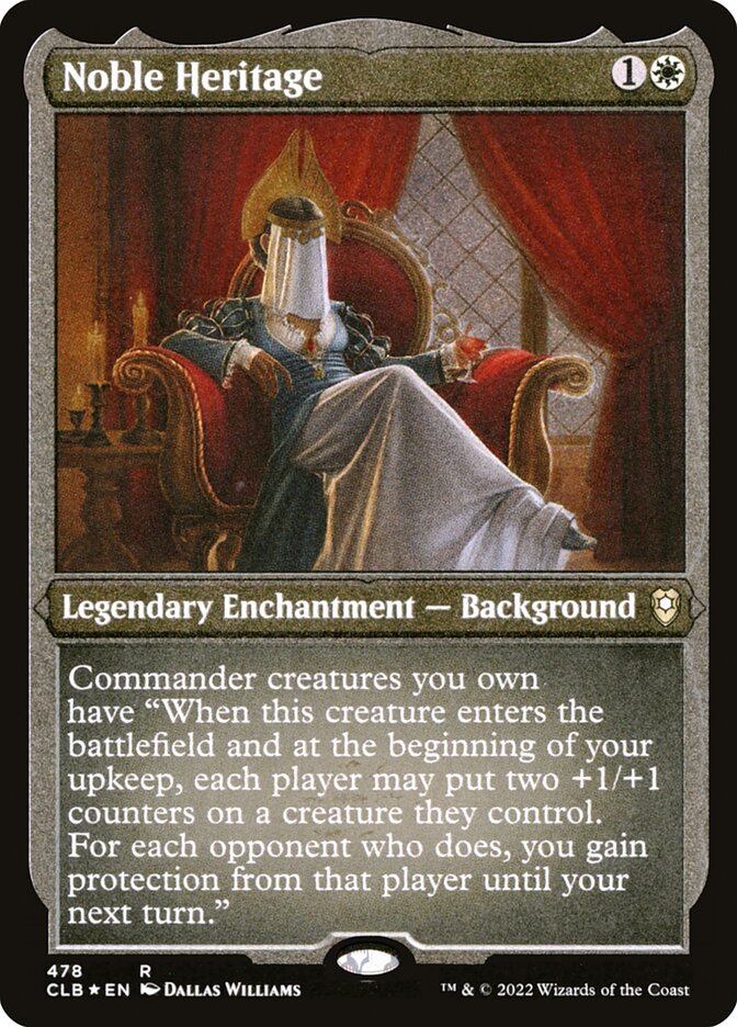 Noble Heritage Etched Foil