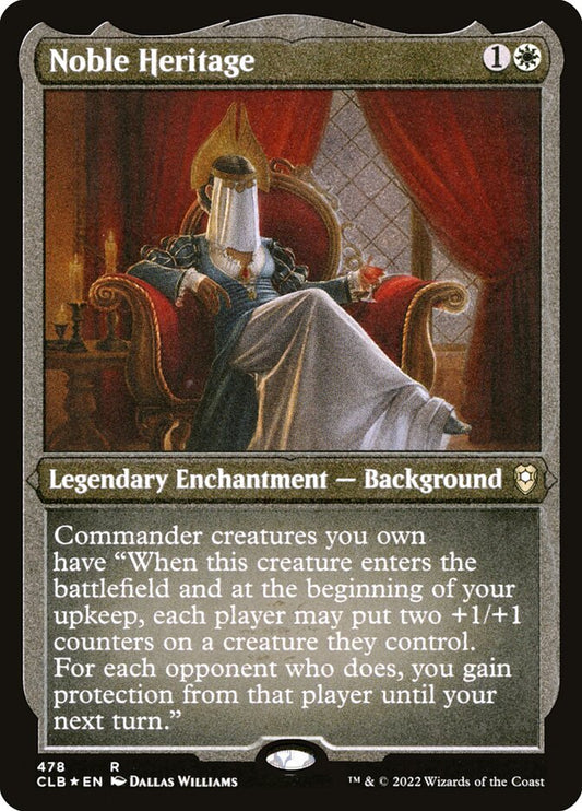 Noble Heritage Etched Foil