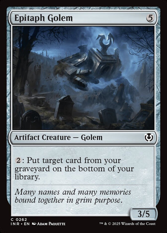 Epitaph Golem Foil