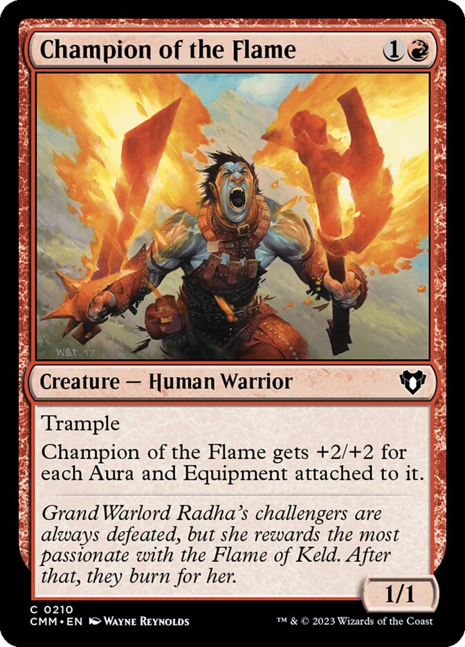 Champion of the Flame Foil