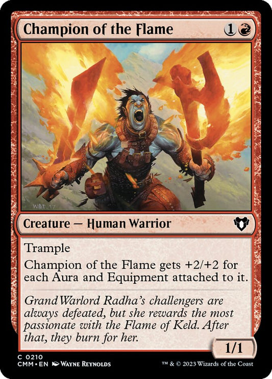 Champion of the Flame Foil