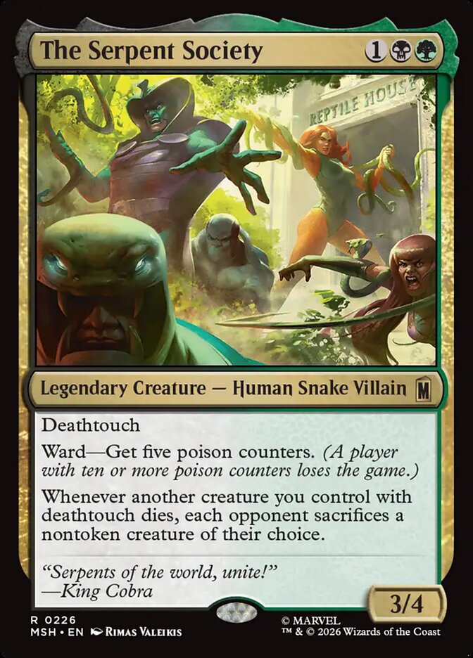 The Serpent Society Foil