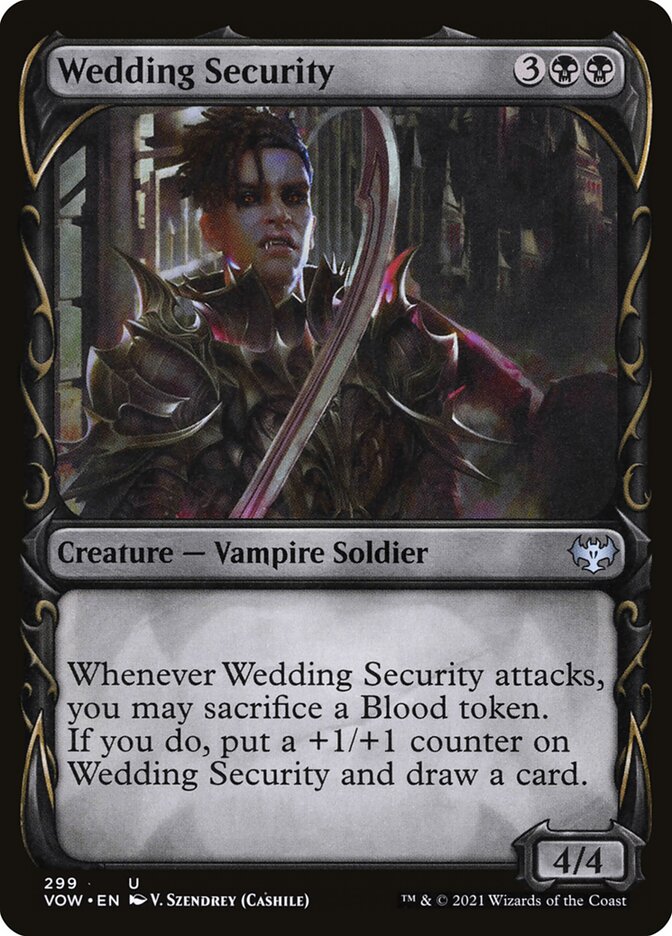 Wedding Security Showcase Foil