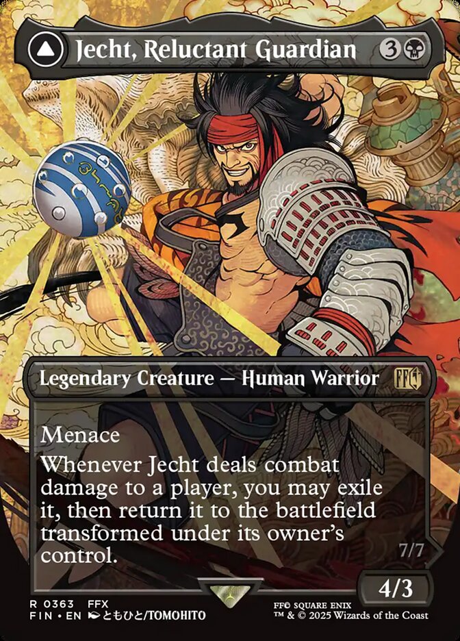 Jecht, Reluctant Guardian // Braska's Final Aeon Borderless