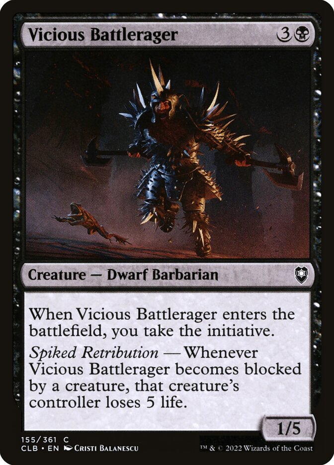 Vicious Battlerager Foil