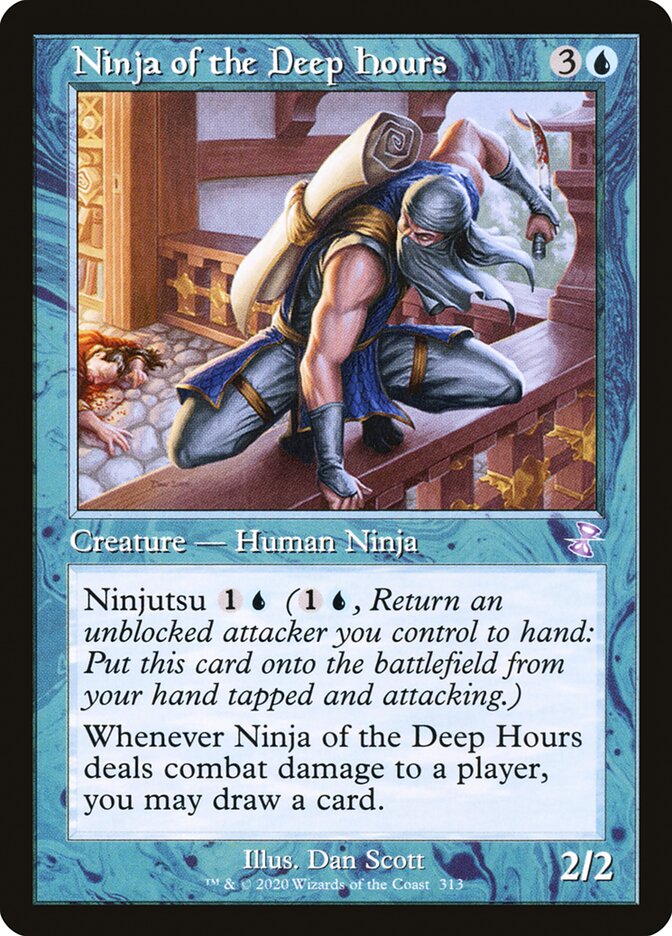 Ninja of the Deep Hours Old Frame