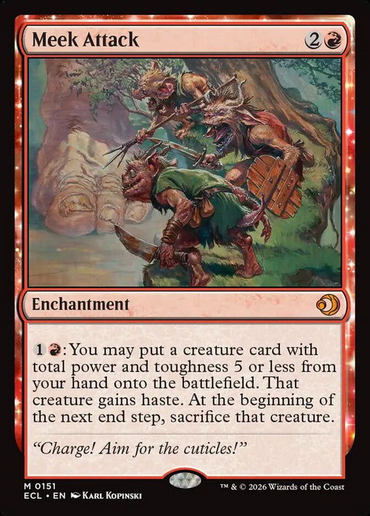 Meek Attack Foil