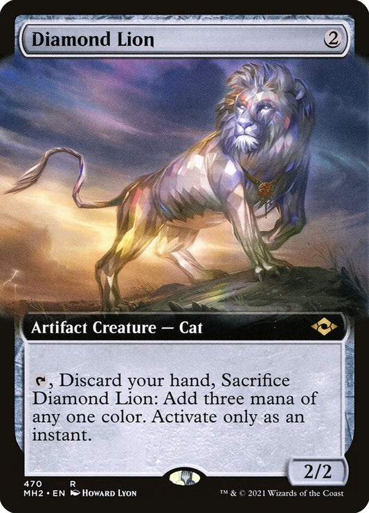 Diamond Lion Extended Art