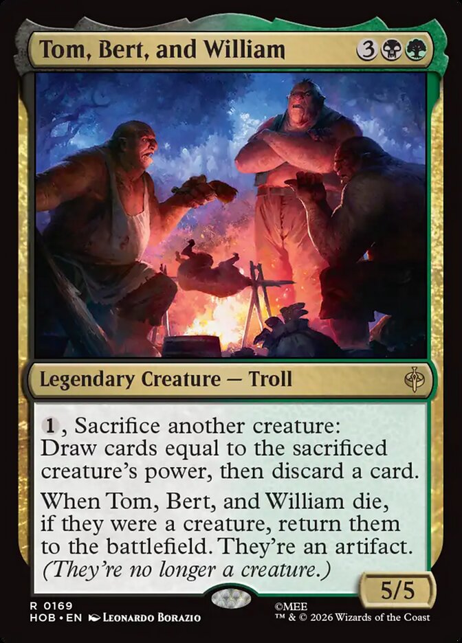 Tom, Bert, and William Foil