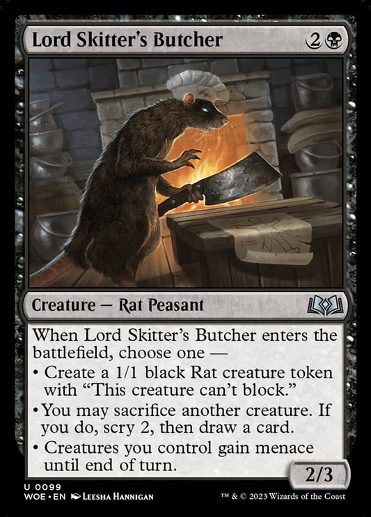 Lord Skitter's Butcher Foil