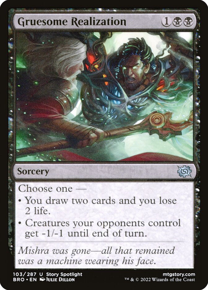 Gruesome Realization Foil