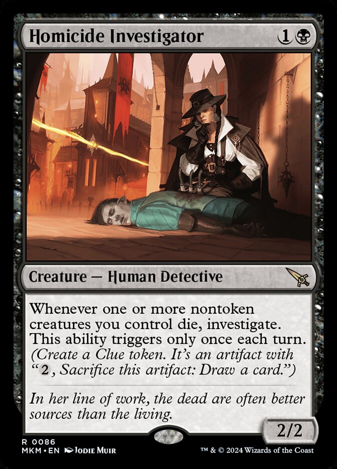 Homicide Investigator Foil