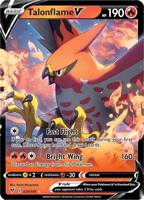 Talonflame V foil