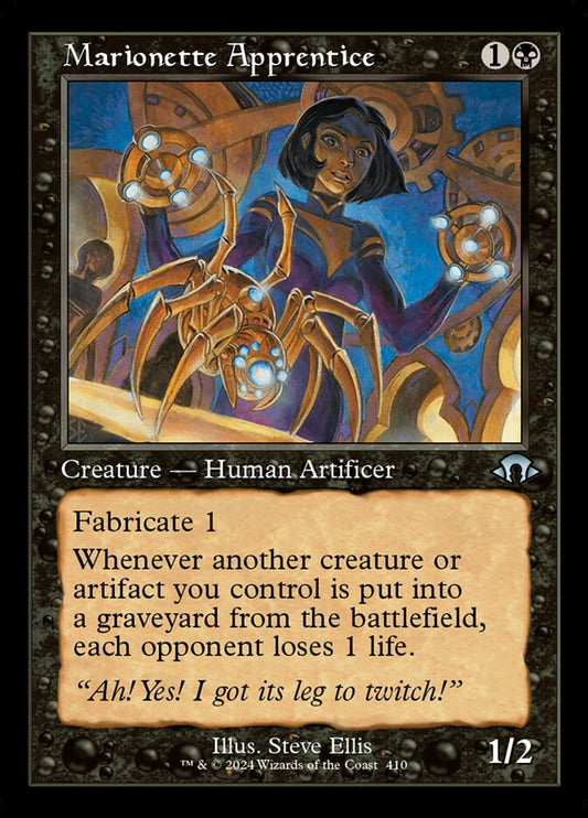 Marionette Apprentice Retro Frame