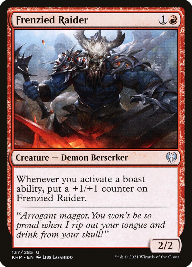 Frenzied Raider Foil