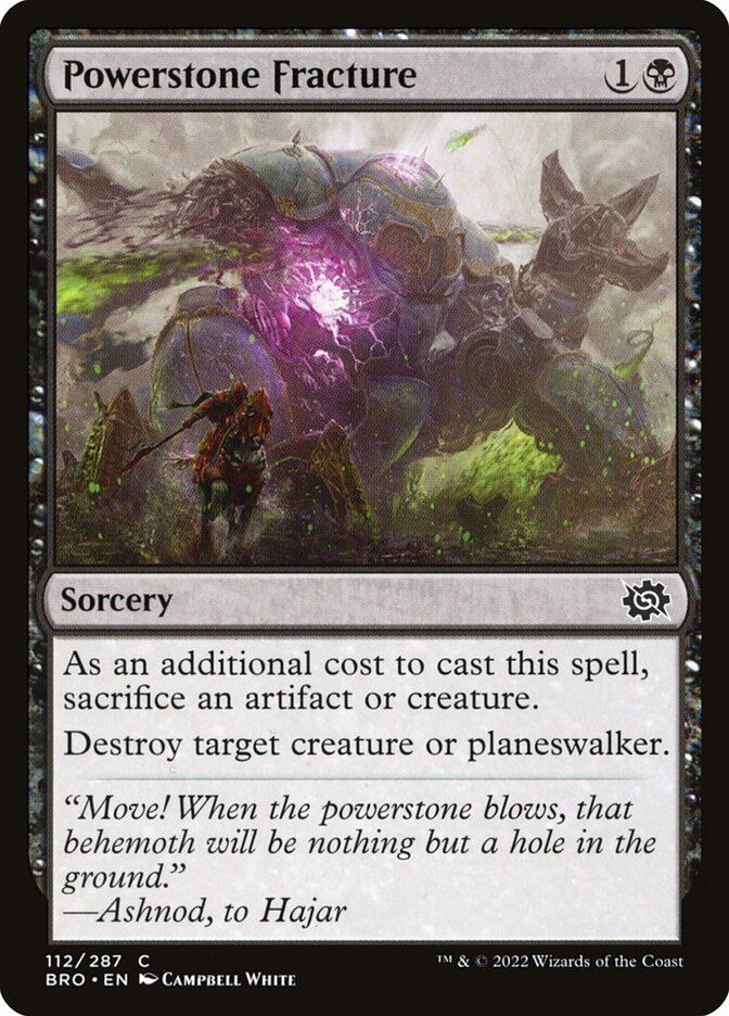 Powerstone Fracture Foil