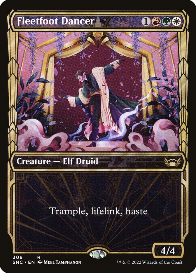 Fleetfoot Dancer Showcase Foil