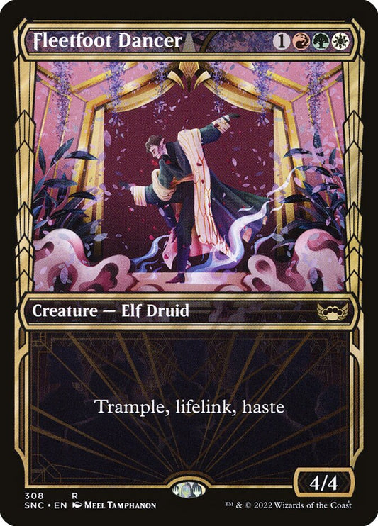Fleetfoot Dancer Showcase Foil