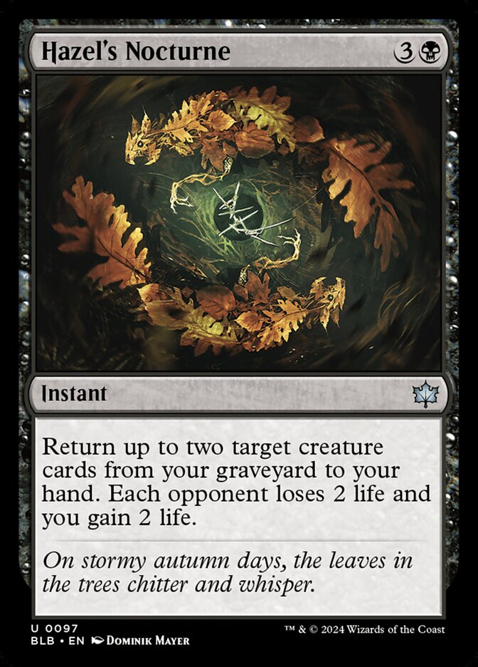 Hazel's Nocturne Foil