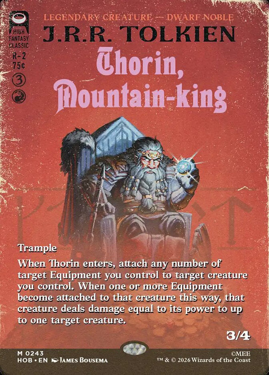 Thorin, Mountain-king Book Cover