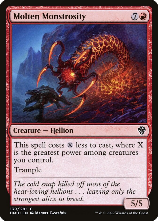 Molten Monstrosity Foil