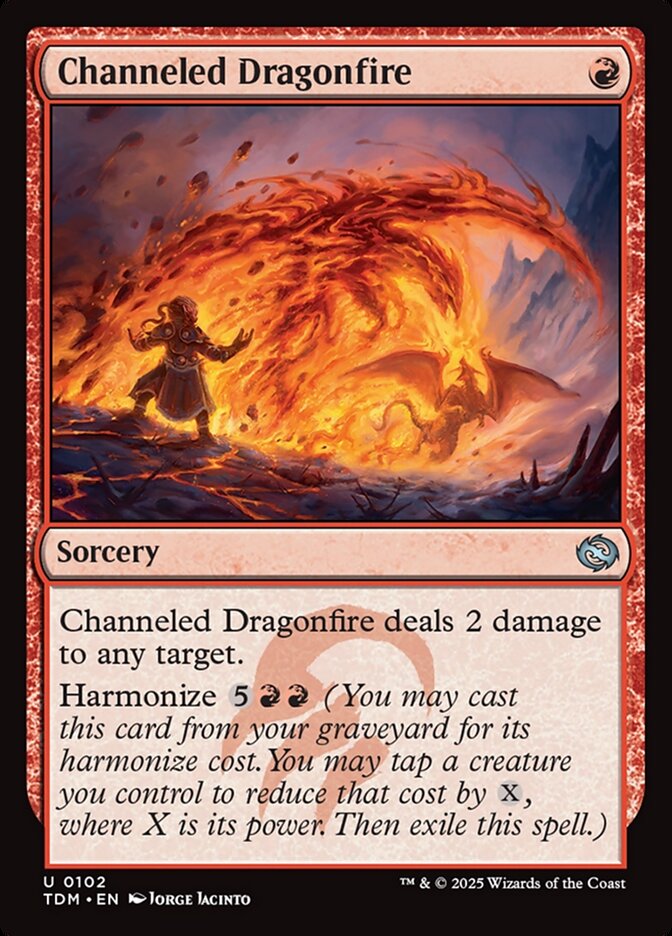 Channeled Dragonfire Foil