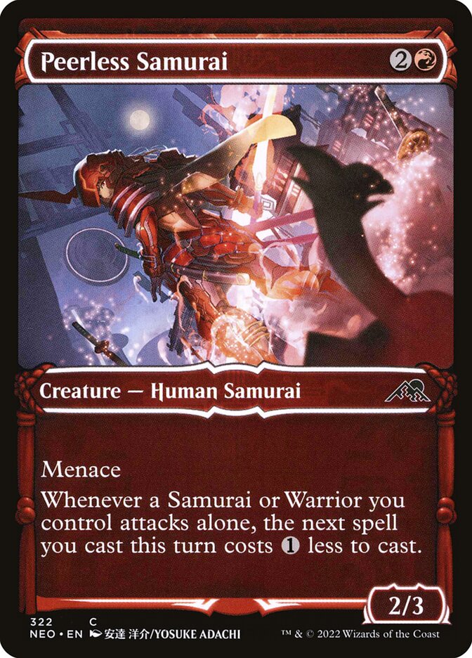 Peerless Samurai Showcase