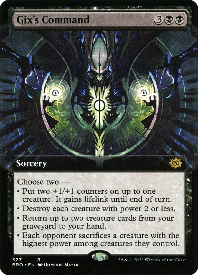 Gix's Command Extended Art Foil