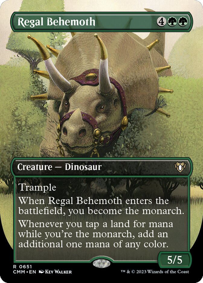Regal Behemoth Borderless