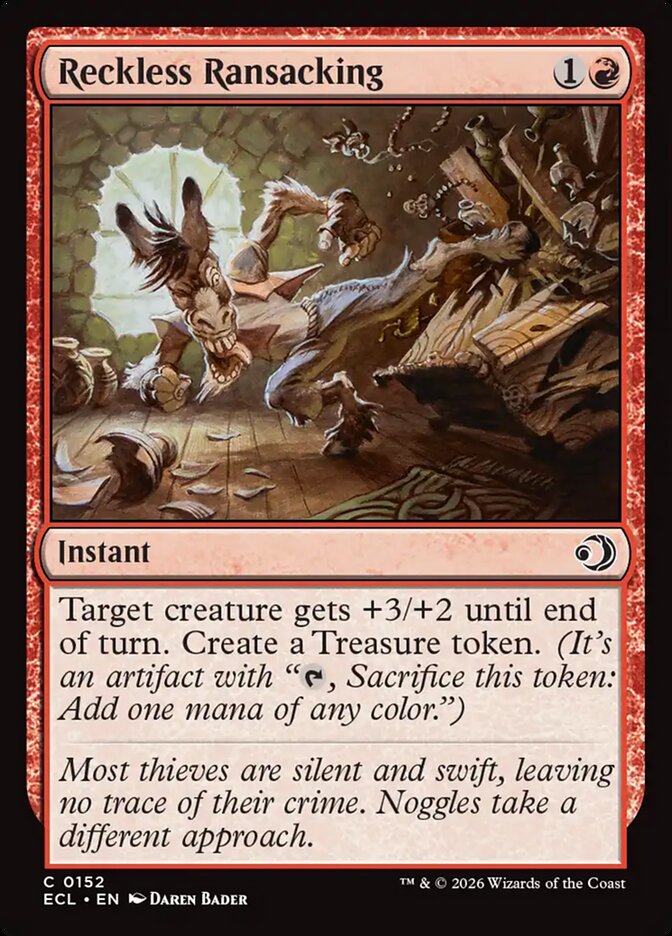Reckless Ransacking Foil
