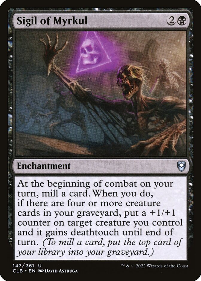 Sigil of Myrkul Foil