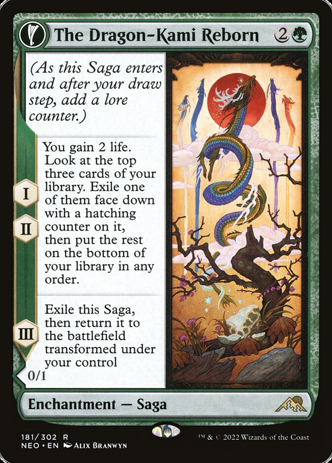 The Dragon-Kami Reborn // Dragon-Kami's Egg Foil