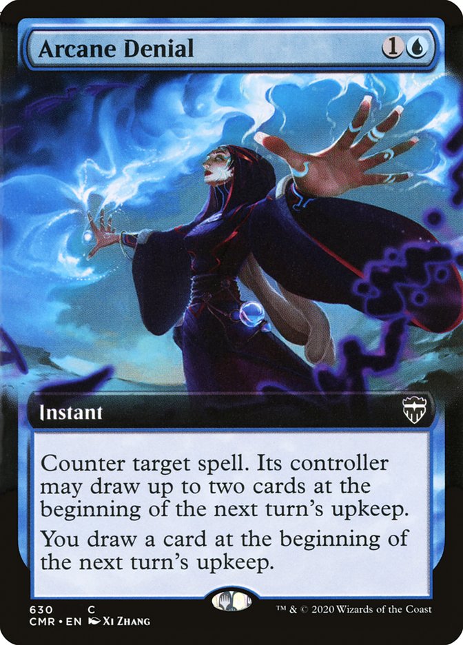 Arcane Denial Extended Art Foil