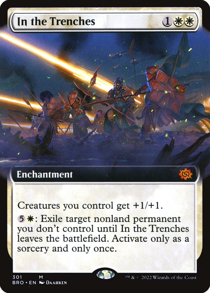 In the Trenches Extended Art