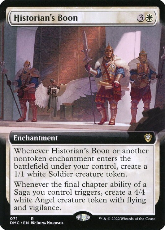 Historian's Boon Extended Art
