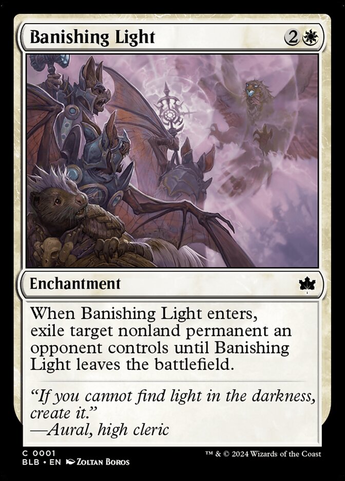 Banishing Light Foil