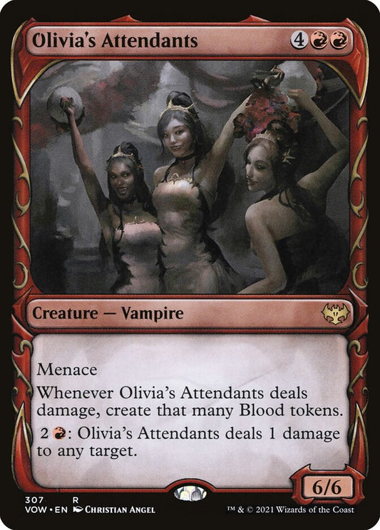 Olivia's Attendants Showcase