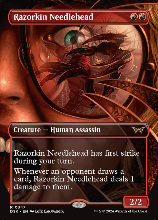 Razorkin Needlehead Borderless Foil