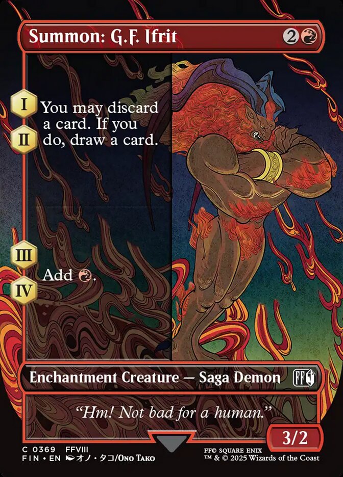 Summon: G.F. Ifrit Borderless