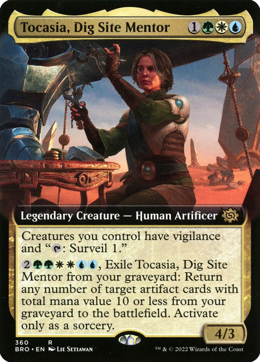Tocasia, Dig Site Mentor Extended Art