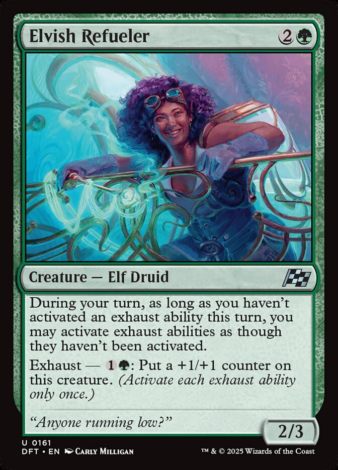 Elvish Refueler Foil