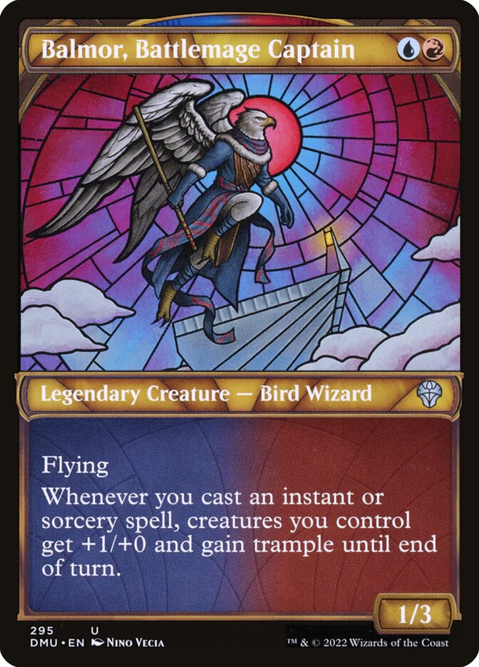Balmor, Battlemage Captain Showcase Foil