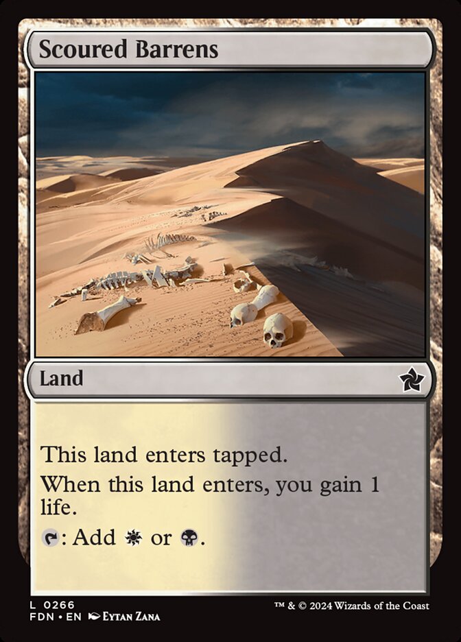 Scoured Barrens Foil