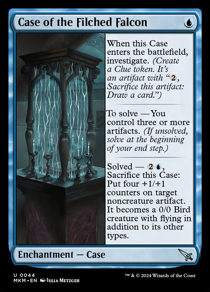 Case of the Filched Falcon Foil