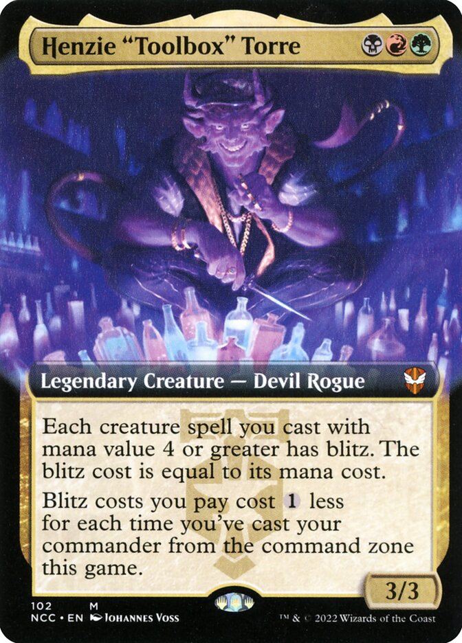 Henzie "Toolbox" Torre Extended Art Foil