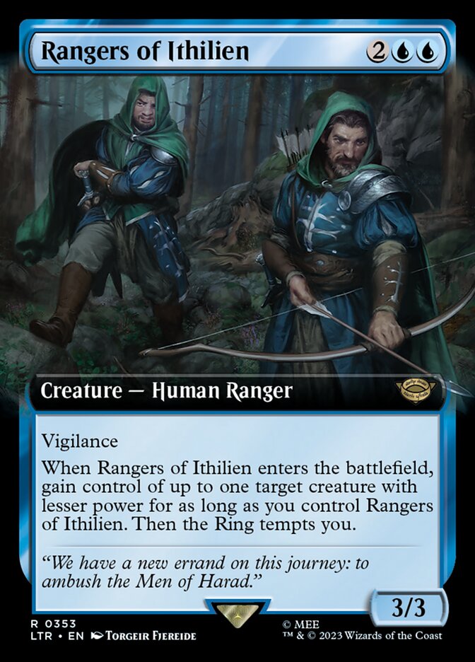 Rangers of Ithilien Extended Art