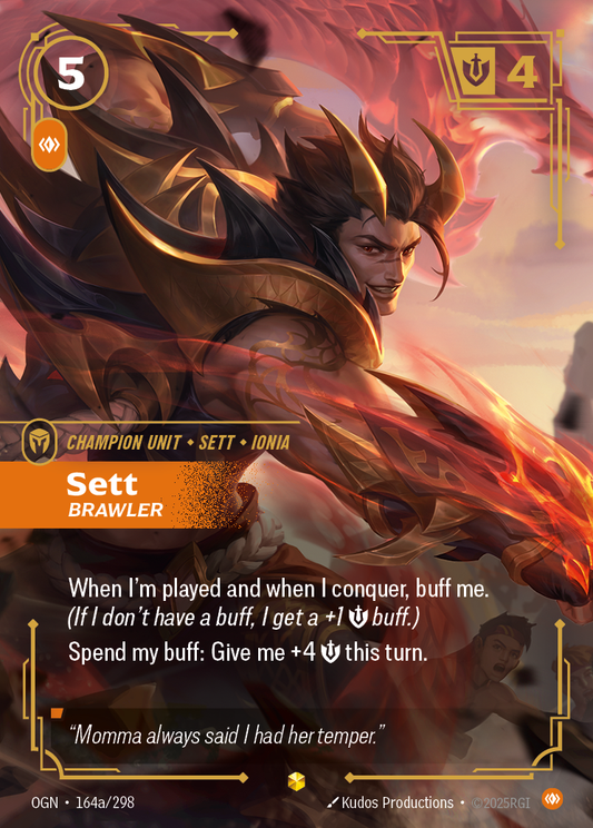 Sett, Brawler Foil