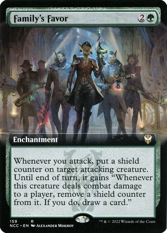 Family's Favor Extended Art