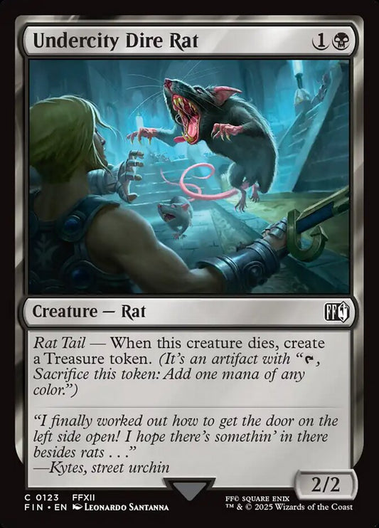 Undercity Dire Rat Foil