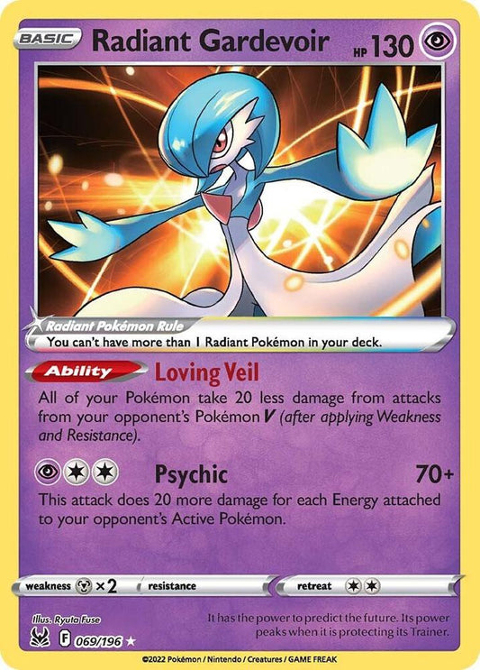 Radiant Gardevoir foil